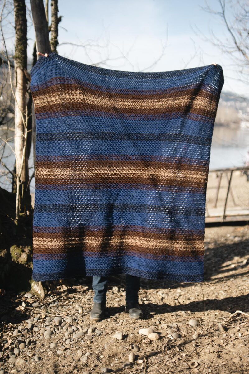 Skipanon blanket by Bailey's Blankets