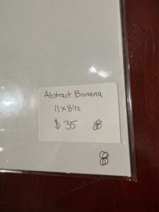 Abstract Banana Print, photo 3