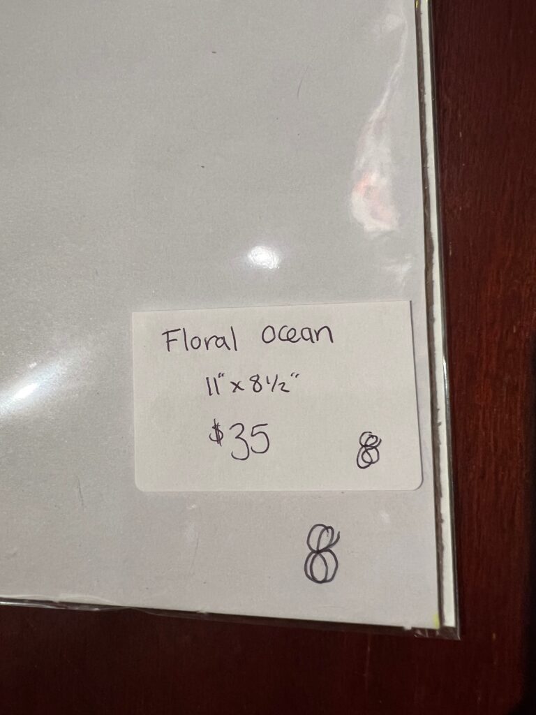 Floral Ocean Print No. 01, photo 3