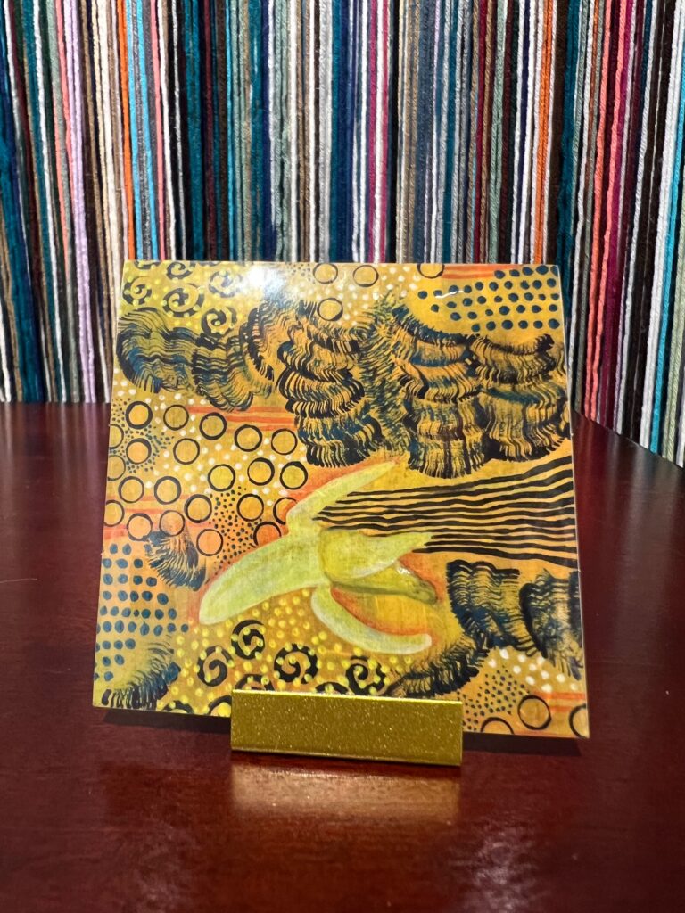 Banana Sticker by Fairy in the Fern