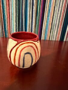 Small Arch Cup · Dark Red, photo 2