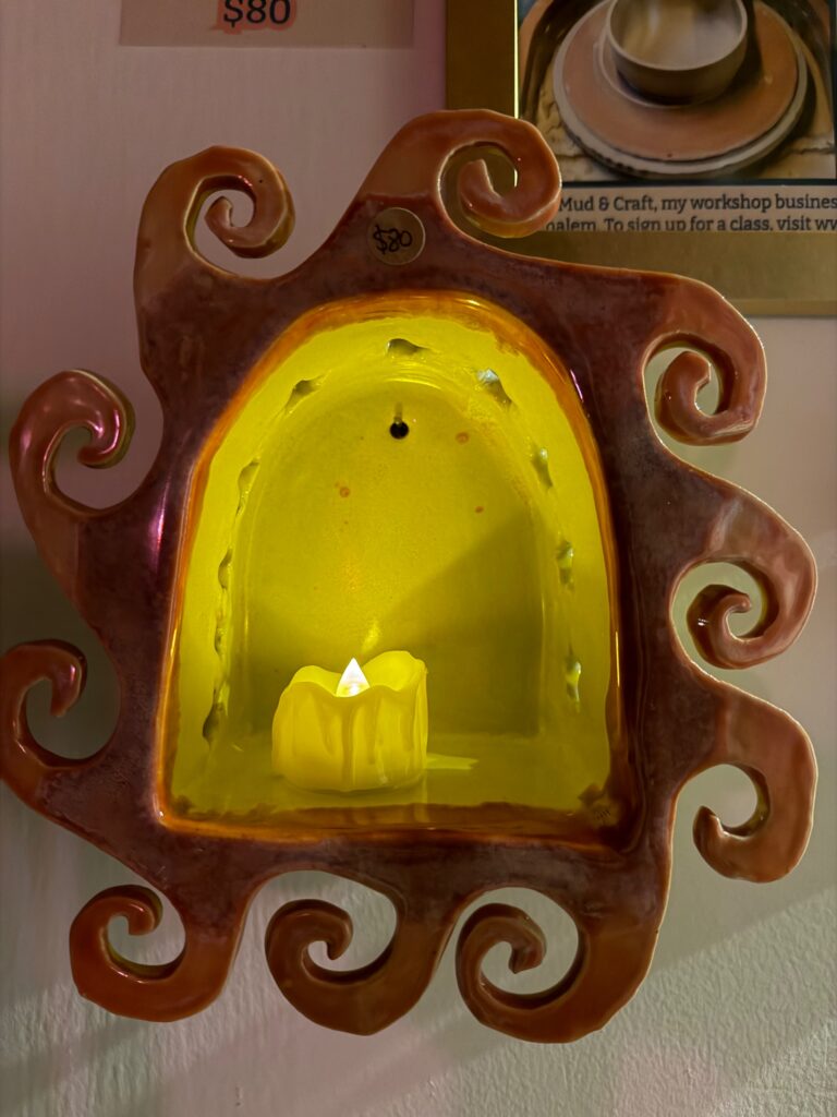 Large Tea Light Sconce by Sweetheart Wheel