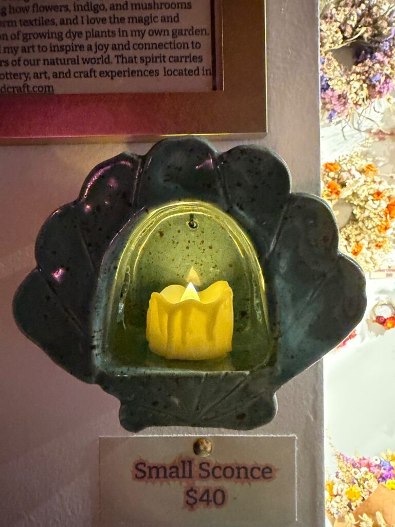 Small Tea Light Sconce by Sweetheart Wheel