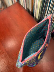 Quilted Bag Giraffe Pink Zipper, photo 4