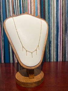 Bar charm necklace 16”, photo 2