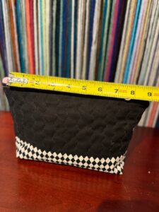 Quilted Bag Ghastly lady pink zipper, photo 2