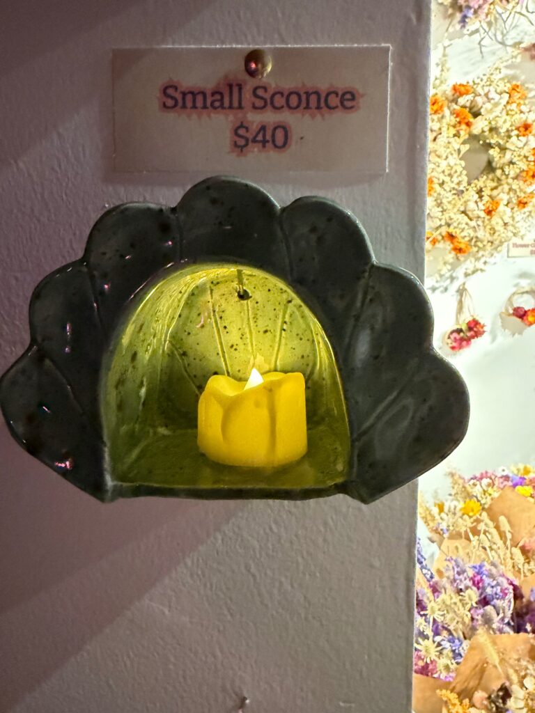 Small Tea Light Sconce No. 01, photo 1