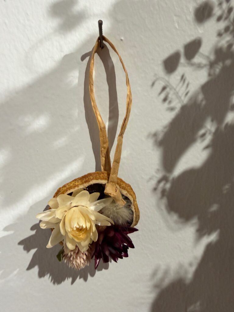 Flower ornament by River City Flower Farm