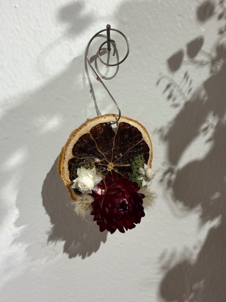 Flower ornament by River City Flower Farm