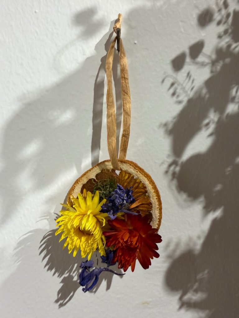 Flower ornament by River City Flower Farm