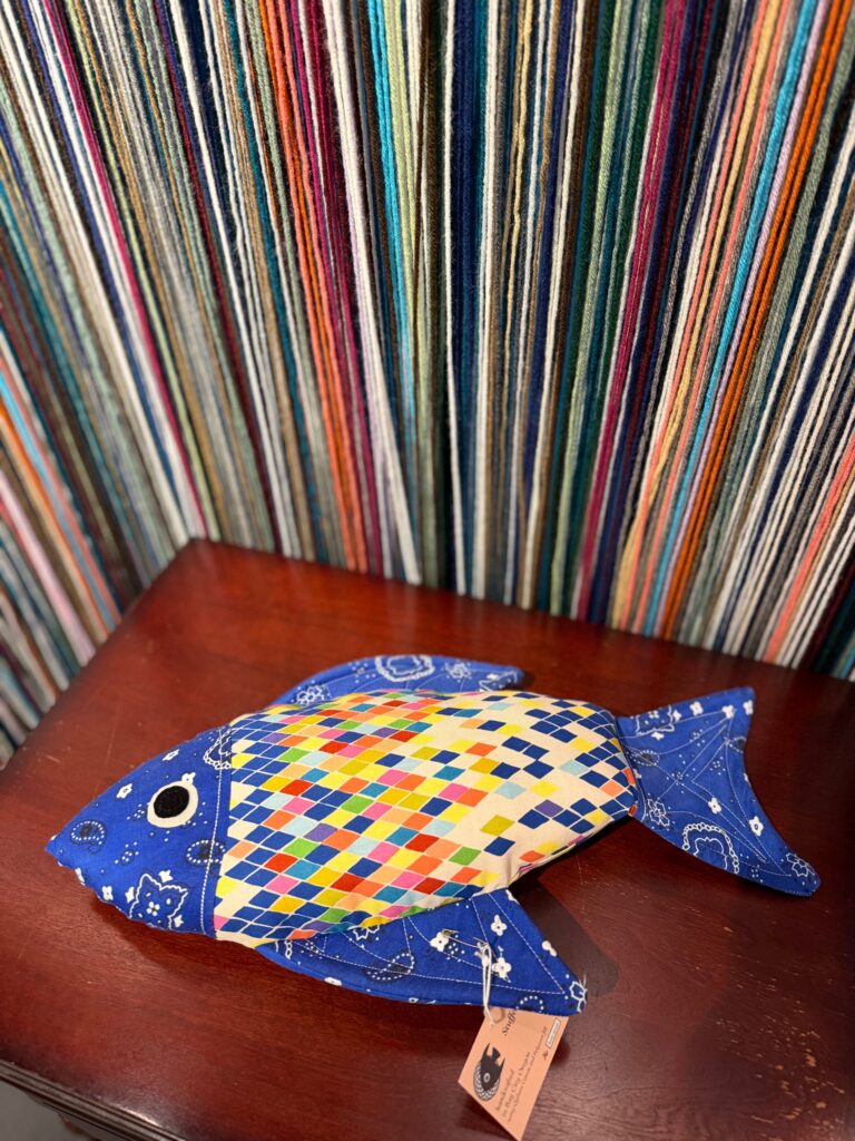 Large Plush Fish by Barb