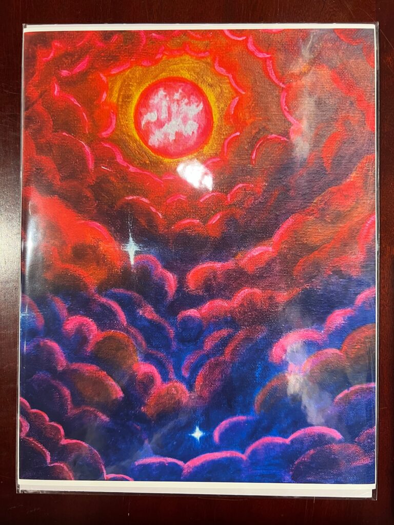 Nebula Sunset Print No. 01, photo 1