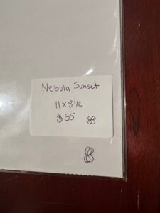 Nebula Sunset Print, photo 3